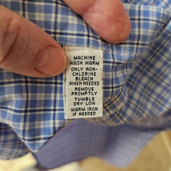 Polo Ralph Lauren Classic Fit Button Down Shirt Office Work Sz 15.5‎ - Picture 5 of 7